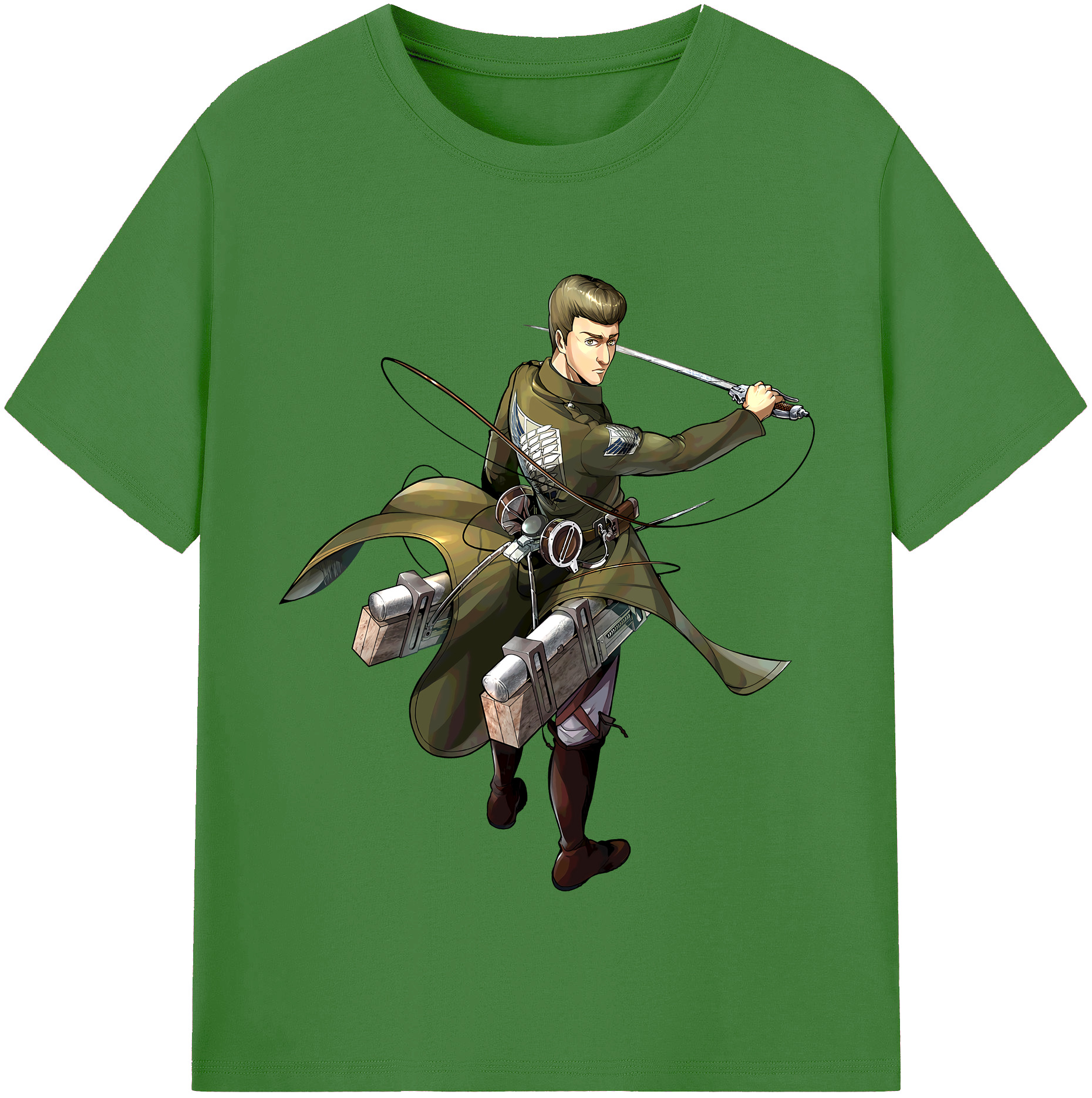 （画像用） 進撃の巨人 Attack on Titan レディースカジュアルプリントTシャツ（綿100％）